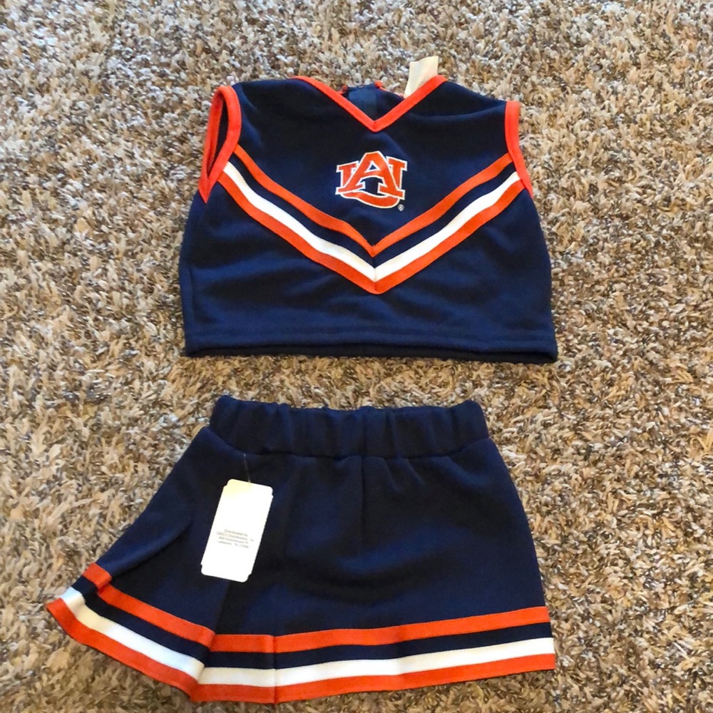 Auburn cheerleader outfit NWT